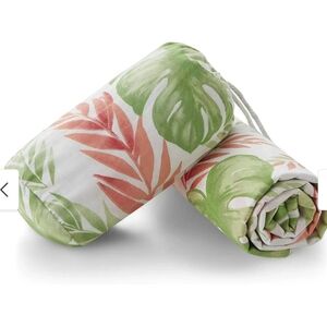 Mudd 100% Cotton Printed Beach Sheet with easy to carry fabric Bag 60 x 72 Inc,